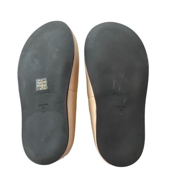 NEW Frame Le Laurel Slide Sandals In Oatmeal Sz 36/5.5 - Picture 9 of 11